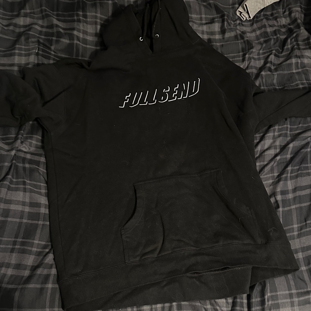 Fullsend Black Hoodie for Men